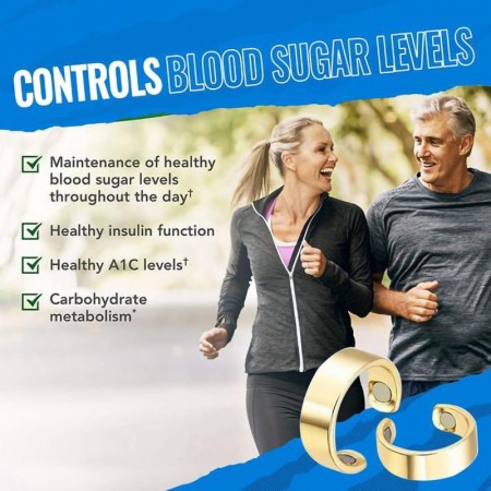 Blood Sugar Control Ring gold